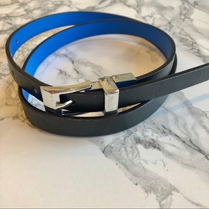 Also - Reversible Black/Blue Belt